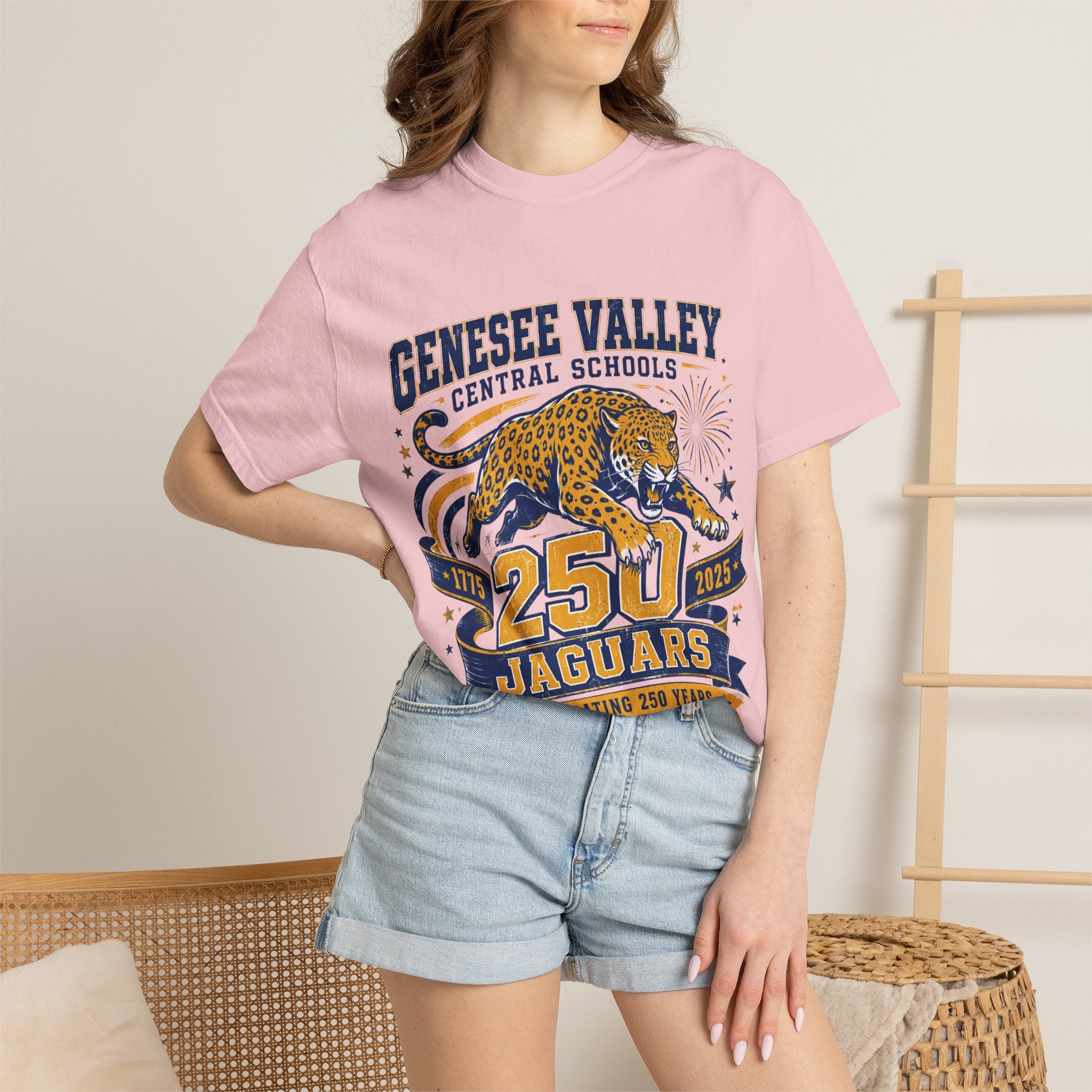 Genesee Valley Jaguars 250th Anniversary T-Shirt
