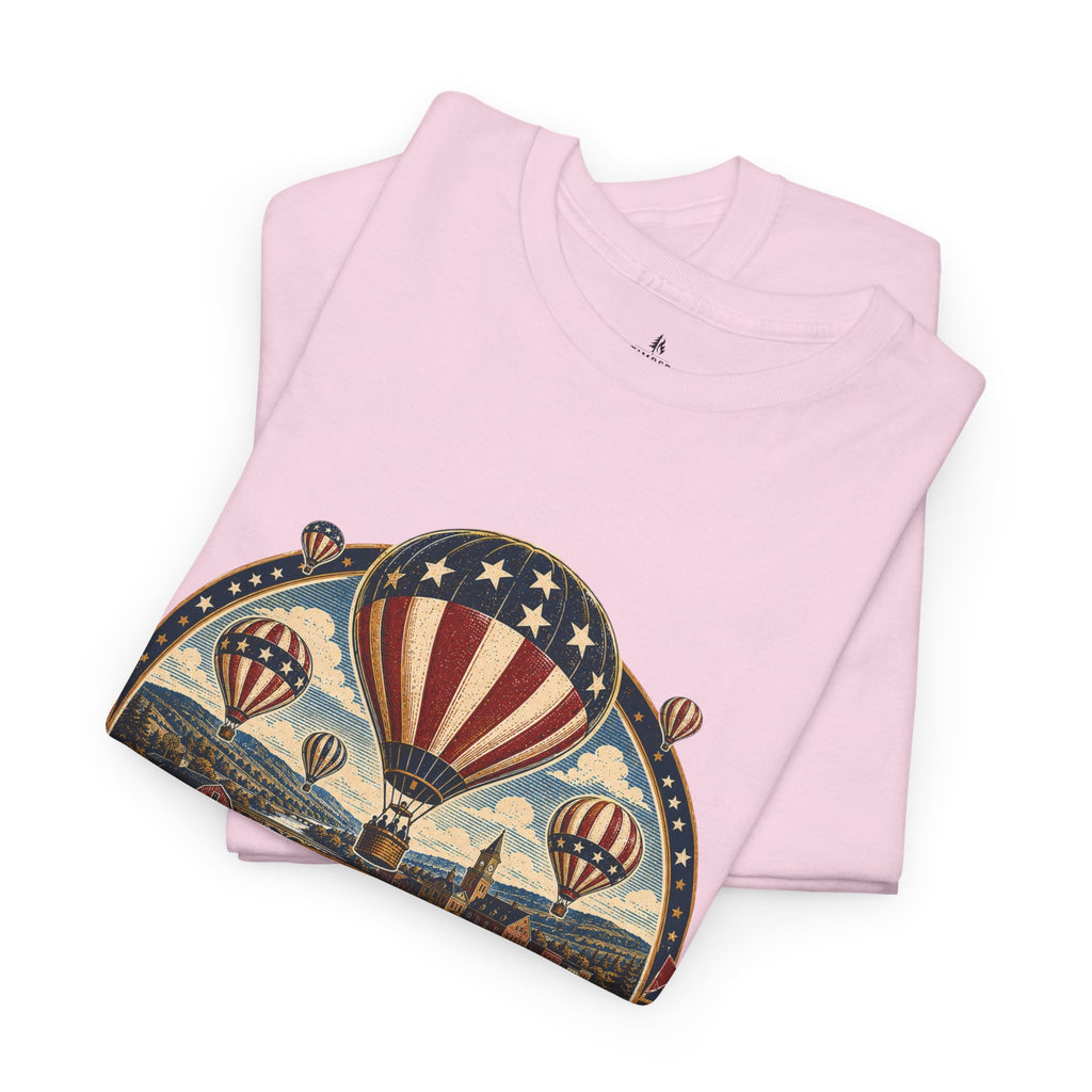 Wellsville NY Balloon Rally 2026 America 250 Vintage Festival T-Shirt