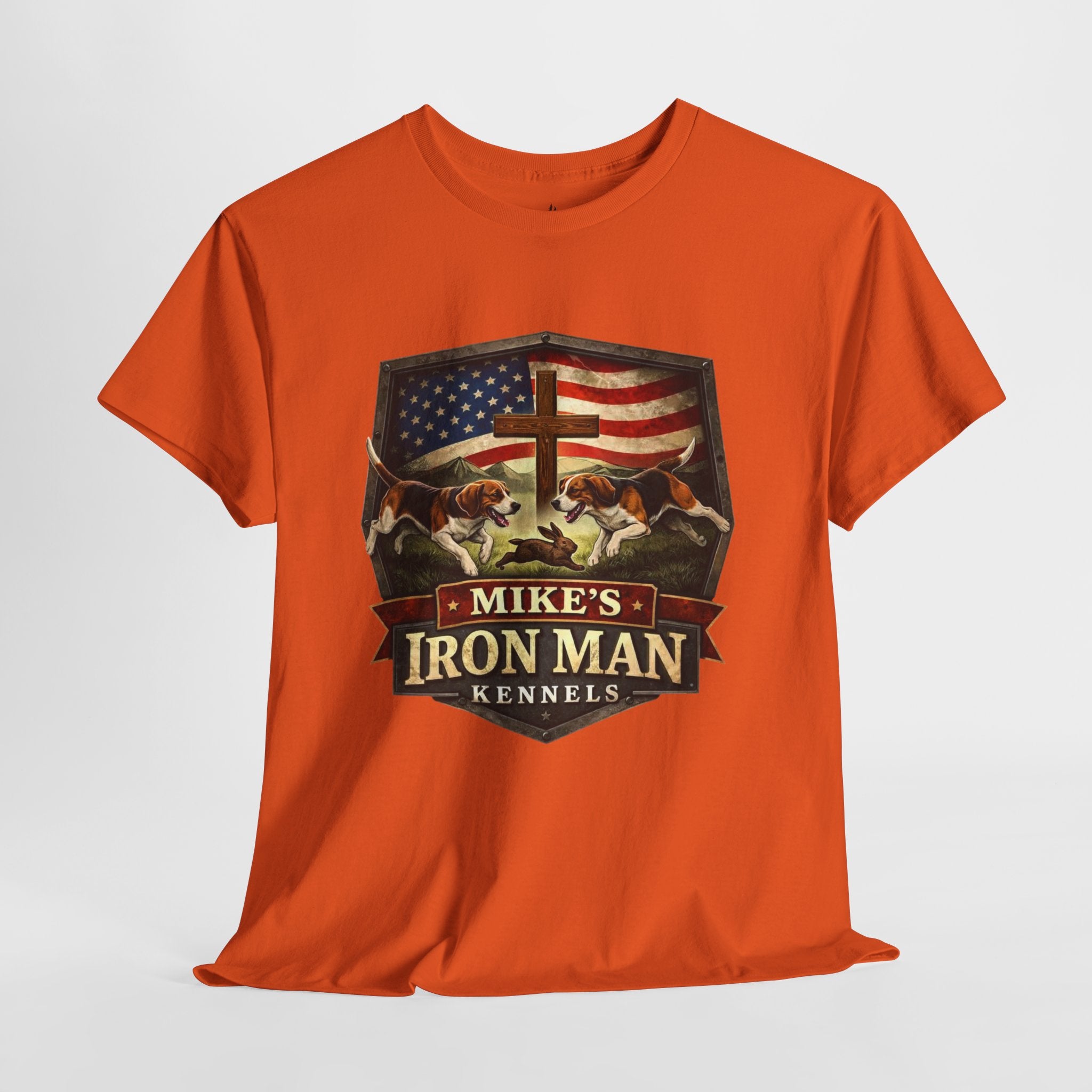 Mike’s Iron Man Kennels Patriotic Dog Lover Tee