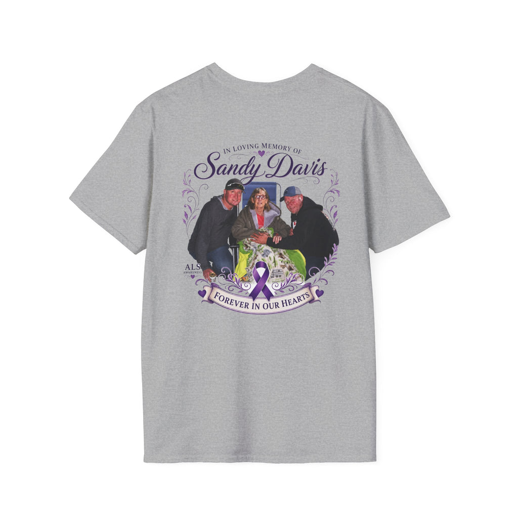 'Sandy Davis' Memorial Ribbon  Tee