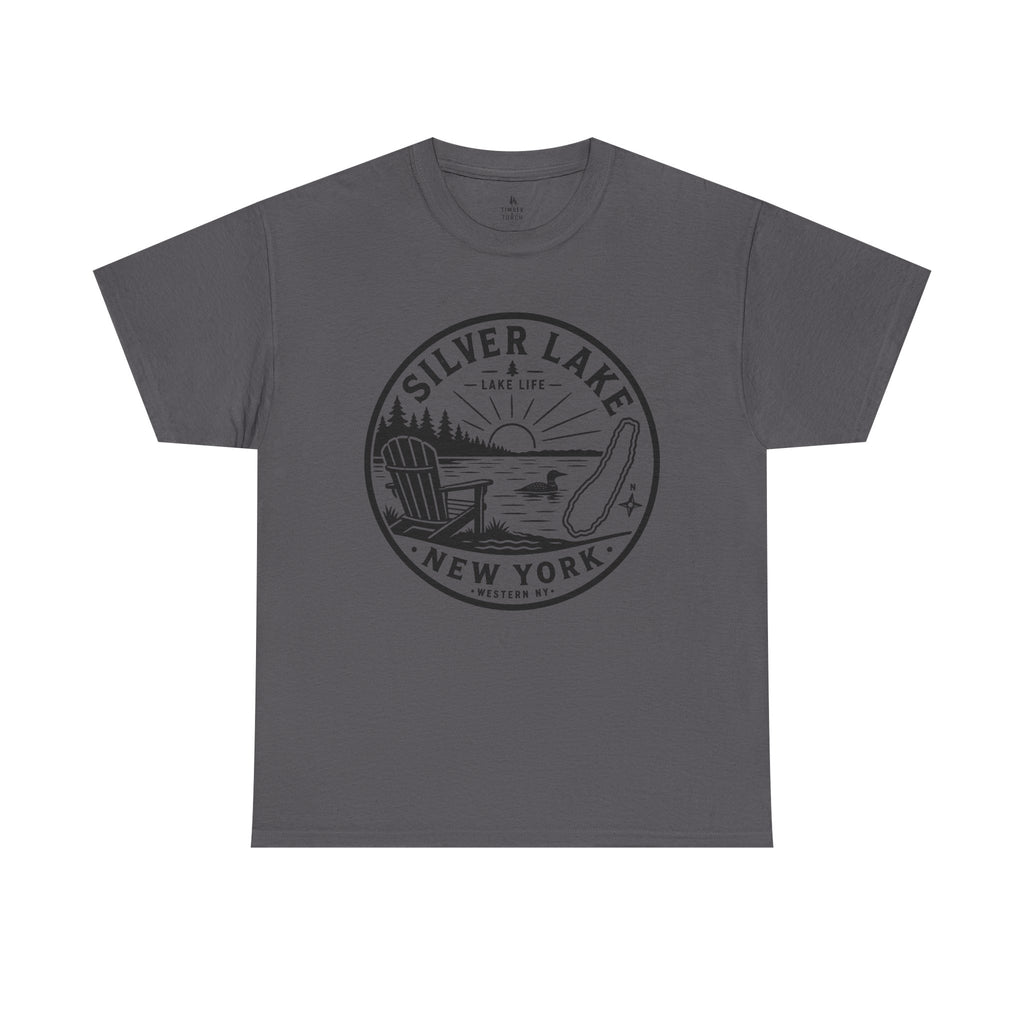 Silver Lake New York Lake Life T-Shirt