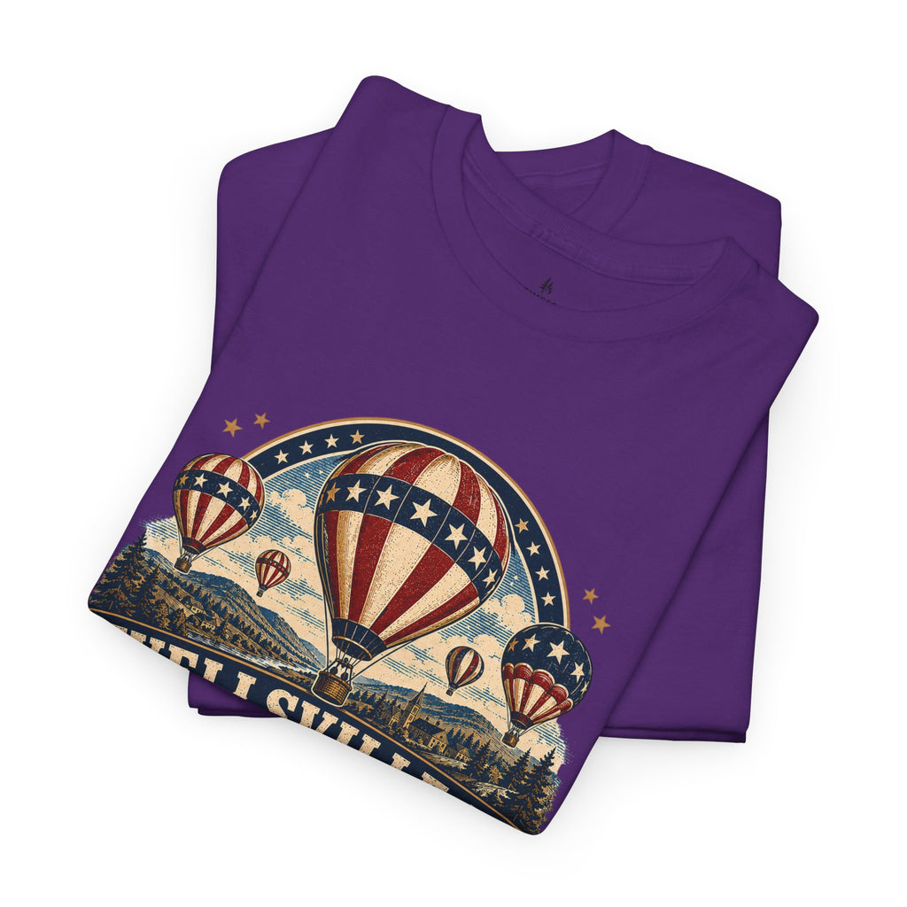 Balloon Rally T‑Shirt - Wellsville NY 2026 Hot Air Balloon Rally Vintage Festival Tee