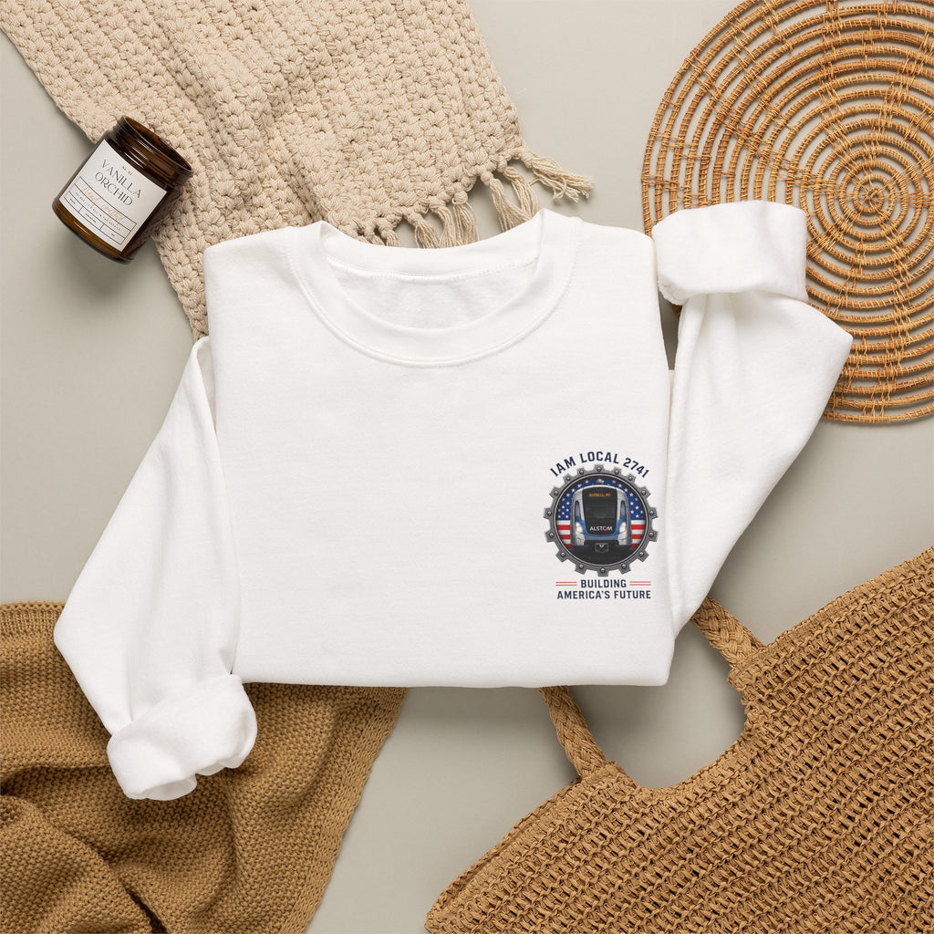 Union Pride Sweatshirt — "I Am Local 2741" 250 Years American Innovators Crewneck