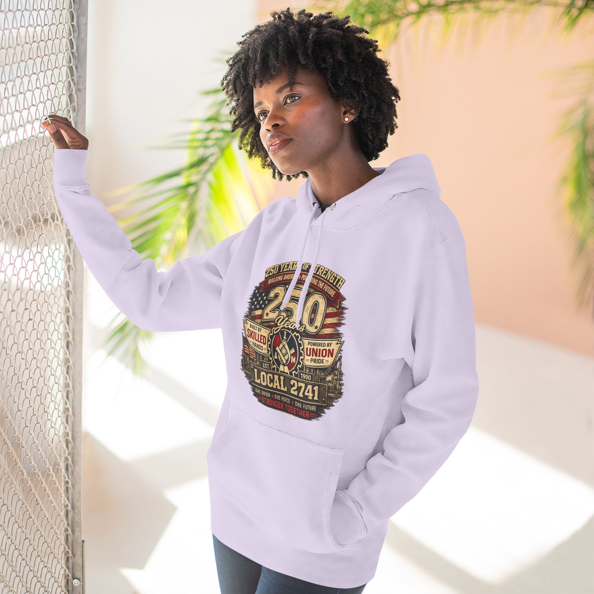 IAM Local 2741 | 250 Years Strong Commemorative Hoodie
