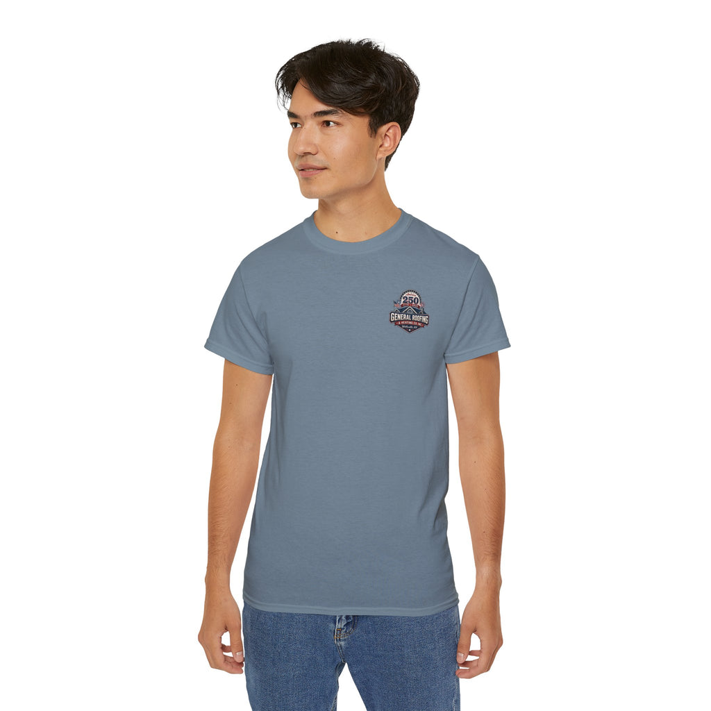 "General Roofing" Patriotic Logo T‑Shirt