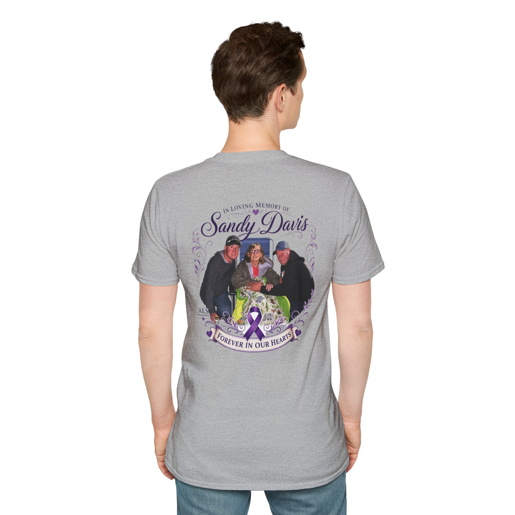 'Sandy Davis' Memorial Ribbon  Tee