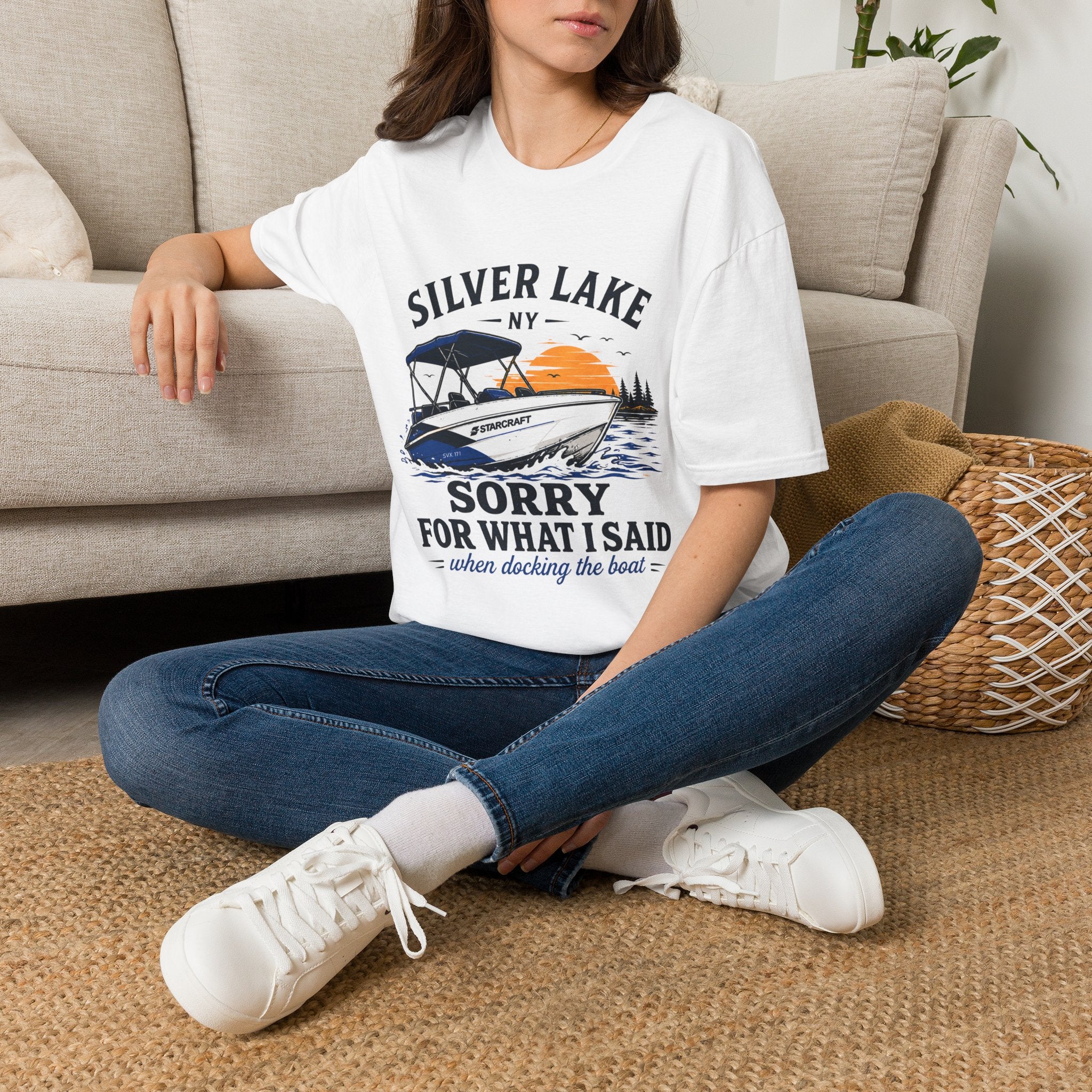 Silver Lake NY “Sorry What I Said When I Was Docking” T-Shirt