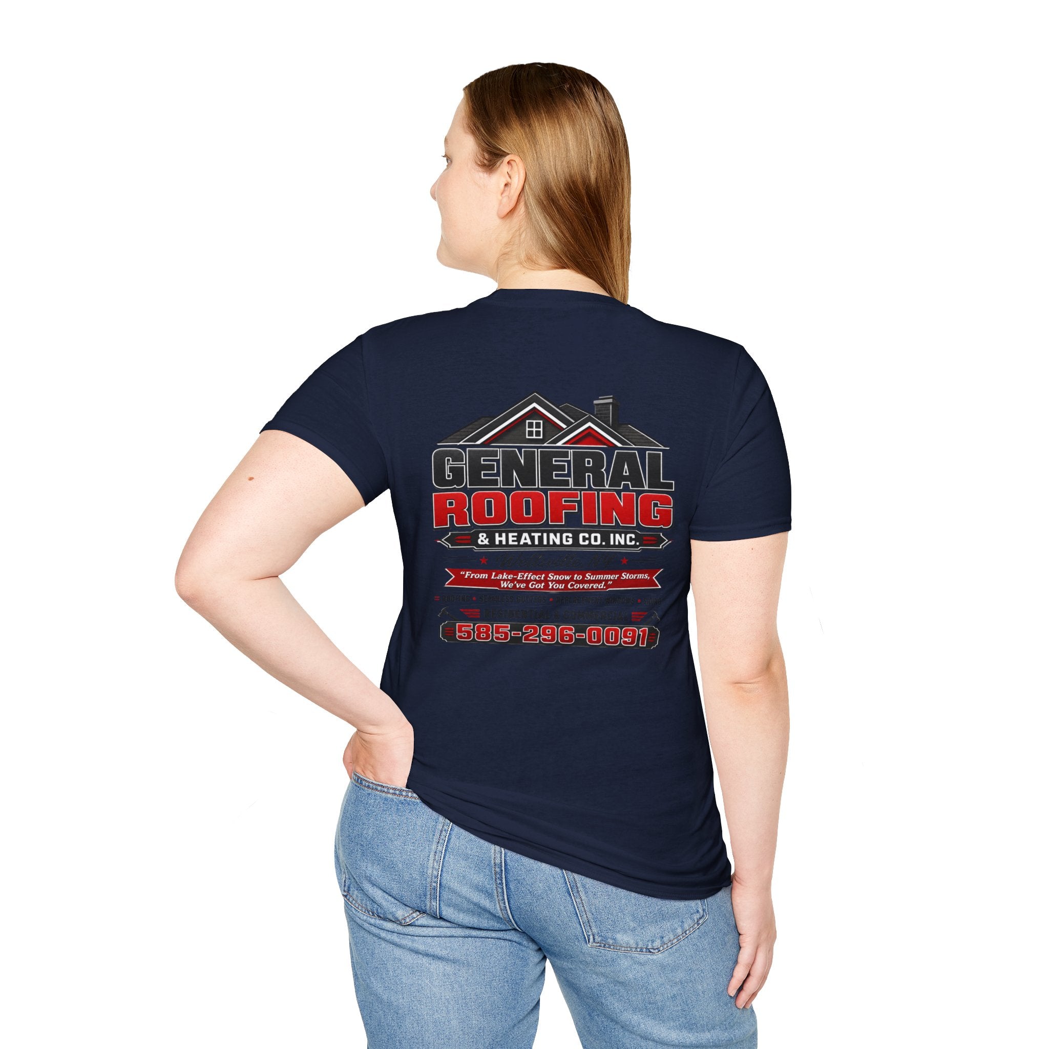 "General Roofing" Logo Tee | Construction Trades Workwear