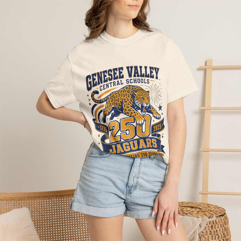 Genesee Valley Jaguars 250th Anniversary T-Shirt