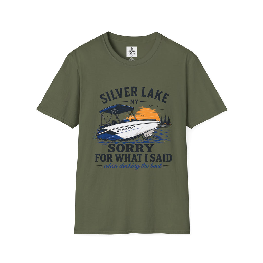 Silver Lake NY “Sorry What I Said When I Was Docking” T-Shirt