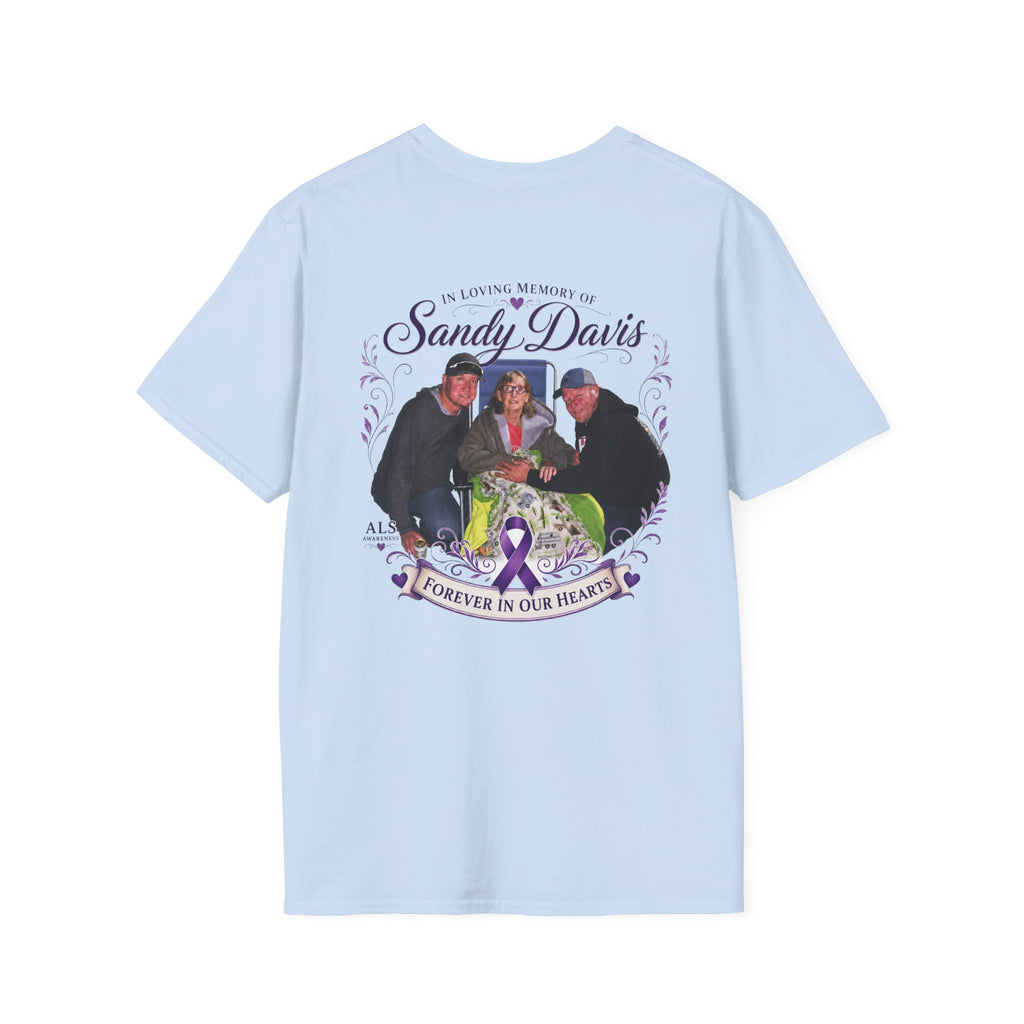 'Sandy Davis' Memorial Ribbon  Tee