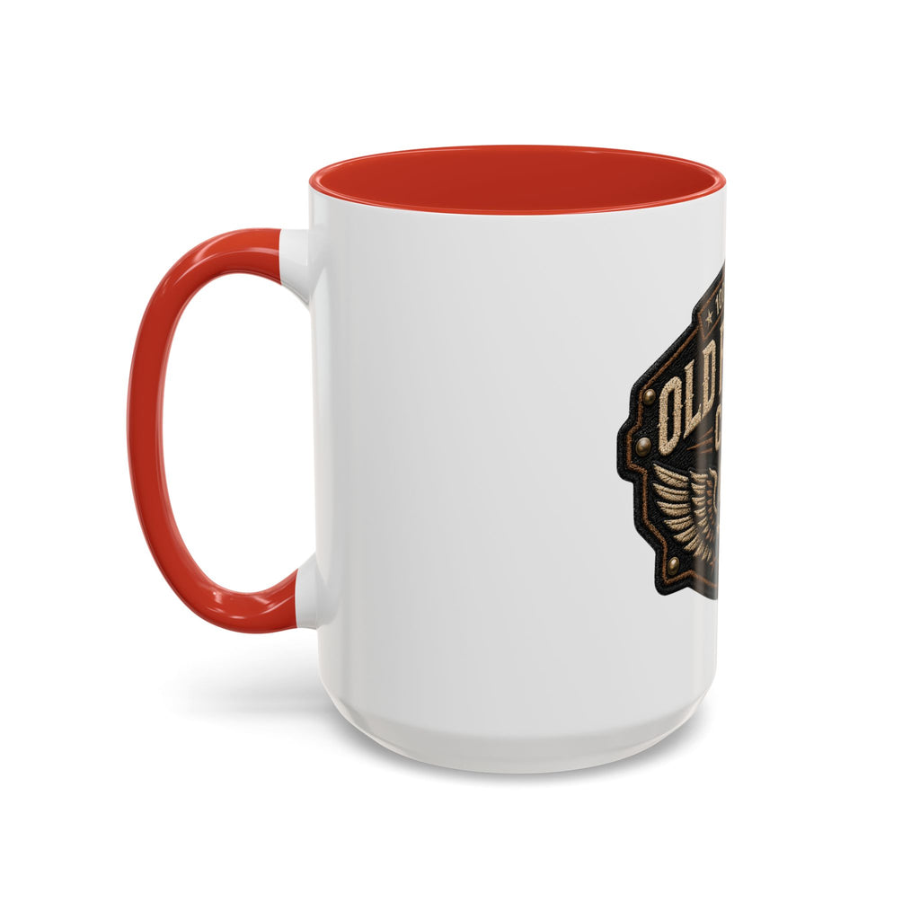 Ceramic Mug — "Old Fuckers Club" Vintage Skull Coffee Cup (11/15oz)