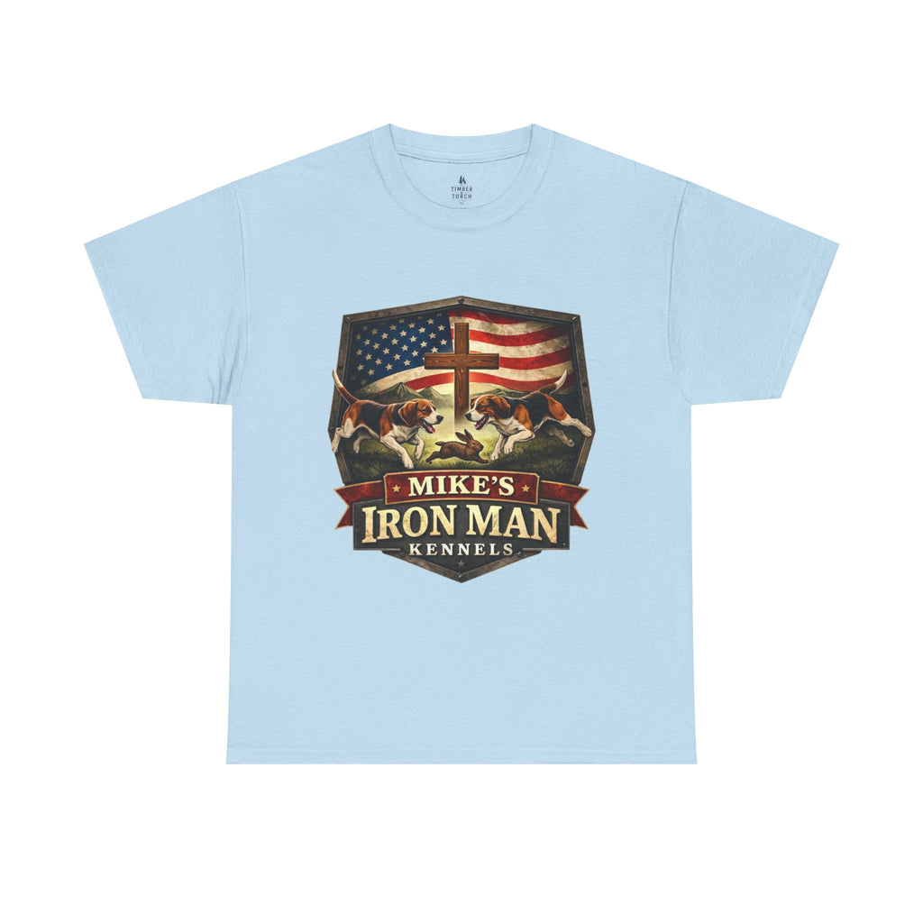Mike’s Iron Man Kennels Patriotic Dog Lover Tee