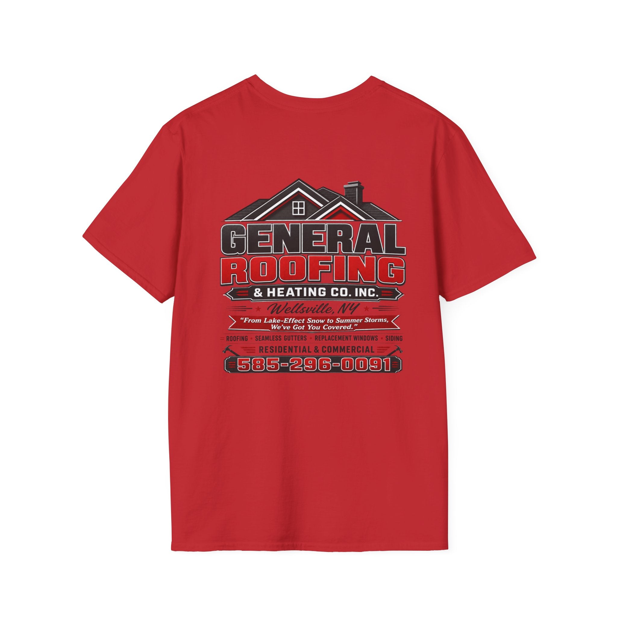 "General Roofing" Logo Tee | Construction Trades Workwear