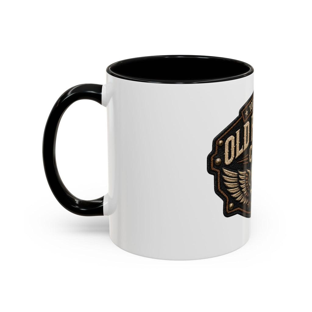 Ceramic Mug — "Old Fuckers Club" Vintage Skull Coffee Cup (11/15oz)