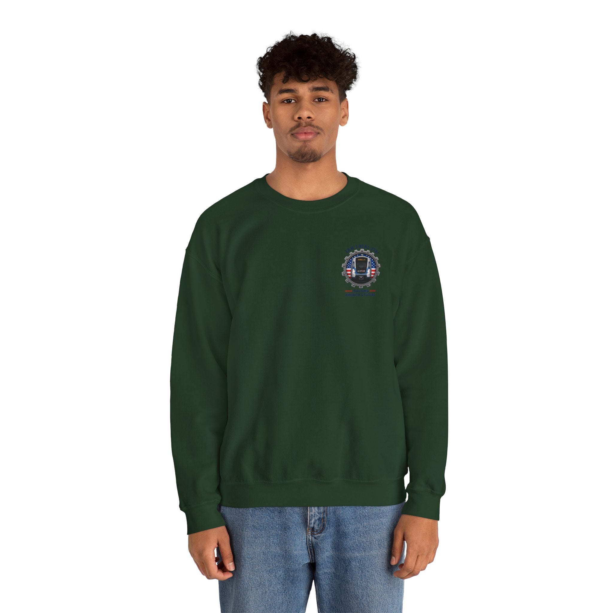 Union Pride Sweatshirt — "I Am Local 2741" 250 Years American Innovators Crewneck