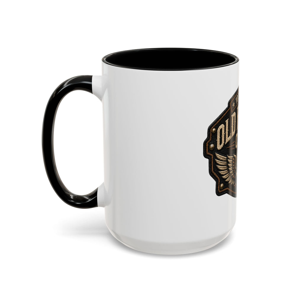Ceramic Mug — "Old Fuckers Club" Vintage Skull Coffee Cup (11/15oz)