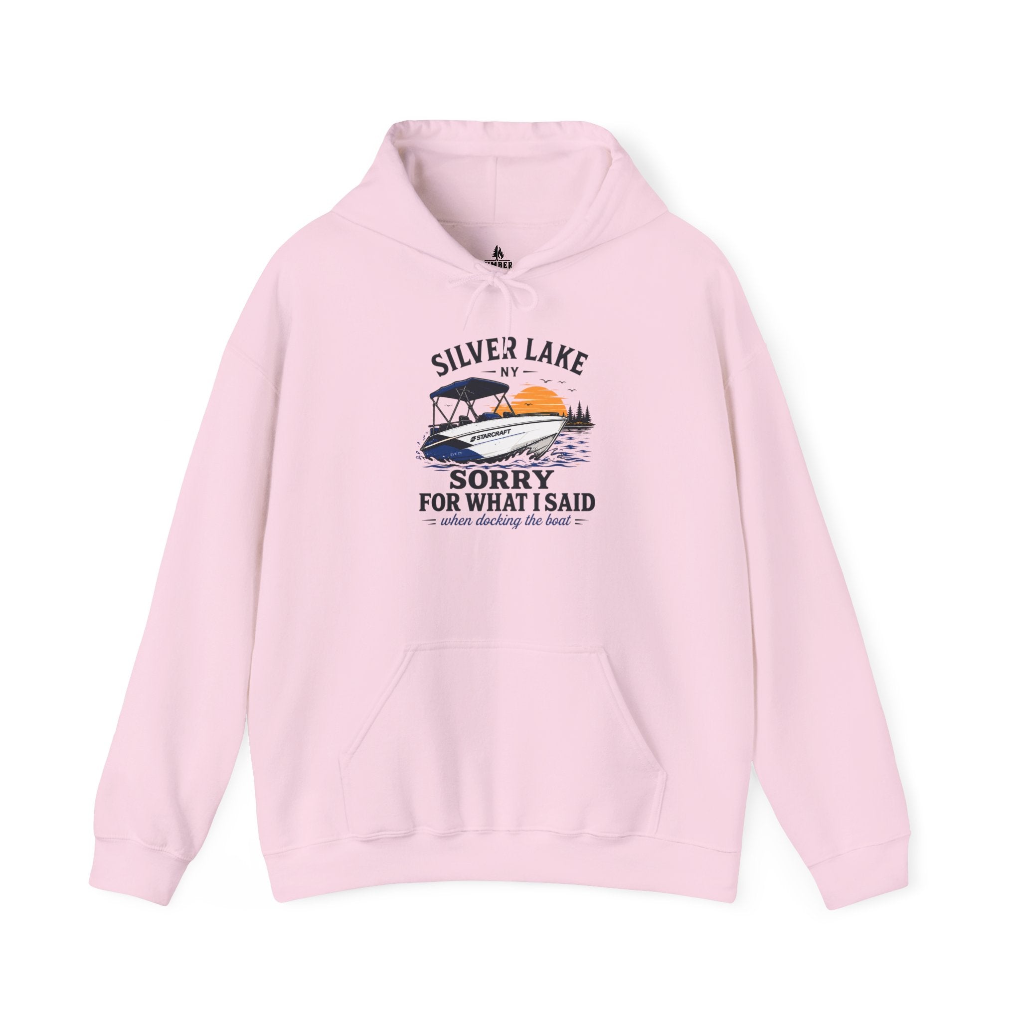 I'm Sorry Silver lake Heavy Blend™ Hooded Sweatshirt