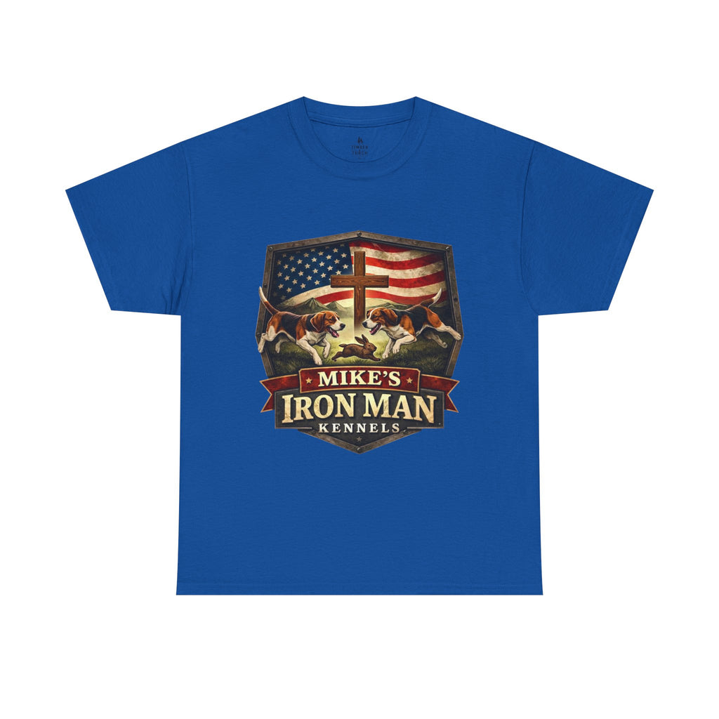 Mike’s Iron Man Kennels Patriotic Dog Lover Tee