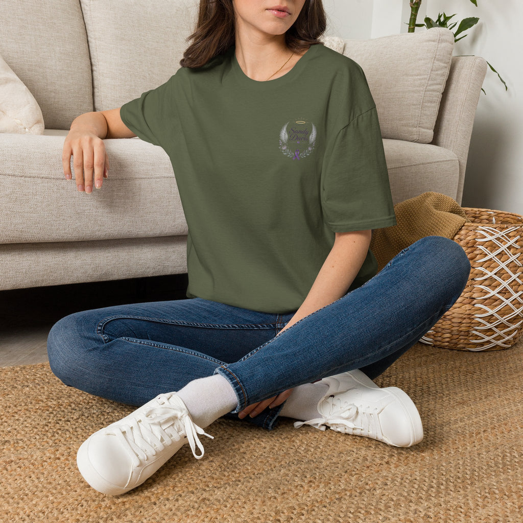 'Sandy Davis' Memorial Ribbon  Tee