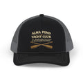 Yacht Club Trucker Hat — Alma Pond Oars Snapback Cap