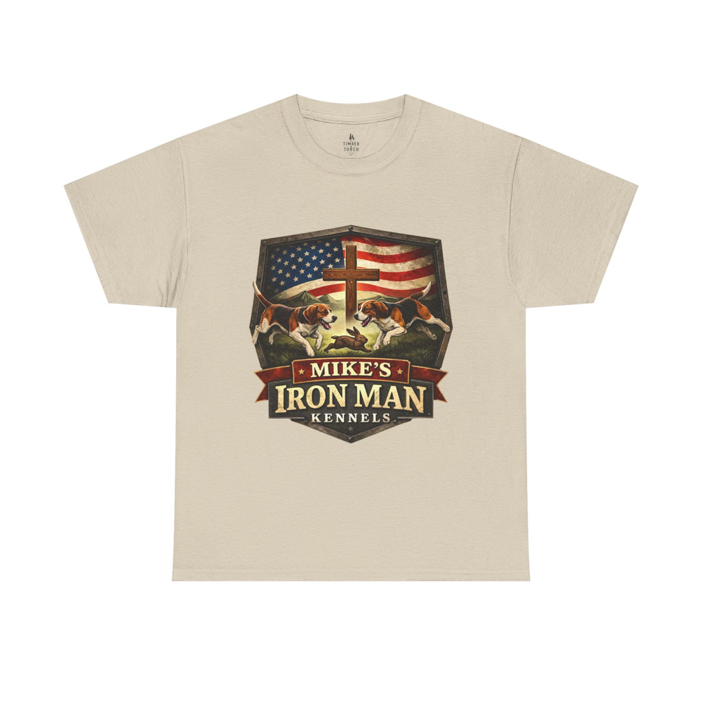 Mike’s Iron Man Kennels Patriotic Dog Lover Tee