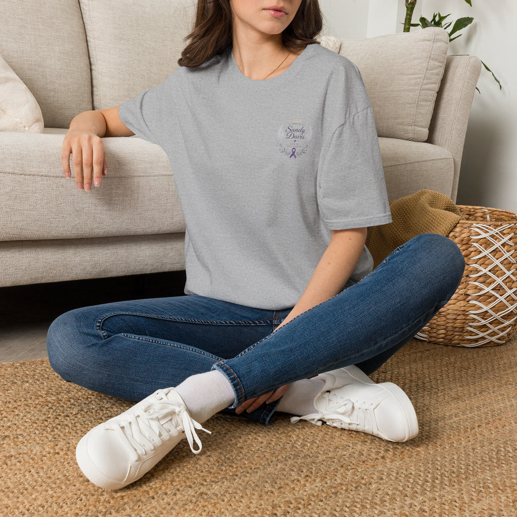 'Sandy Davis' Memorial Ribbon  Tee