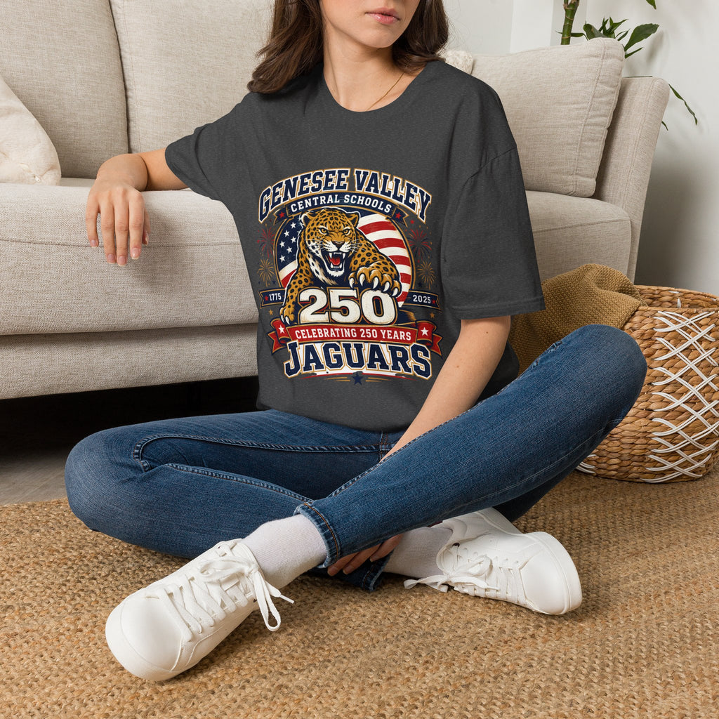 Genesee Valley Jaguars 250th Anniversary T-Shirt