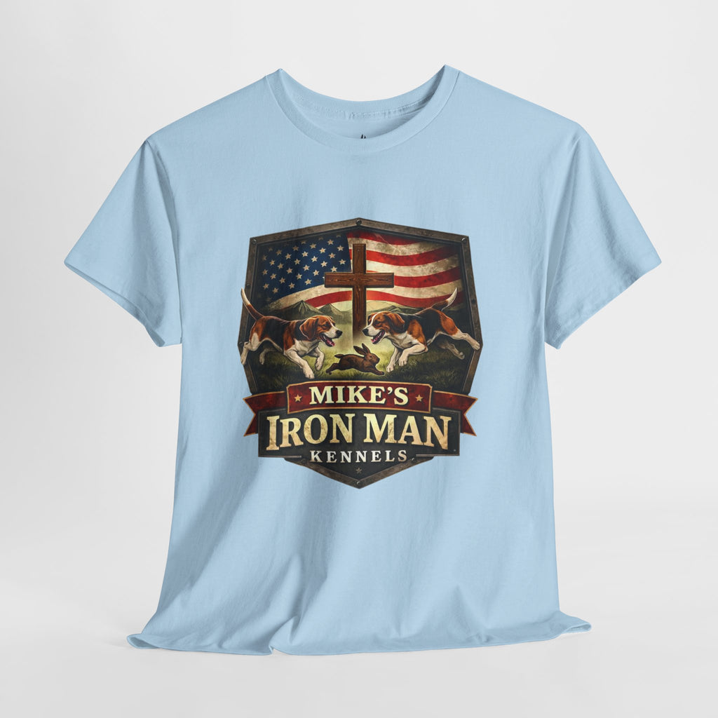 Mike’s Iron Man Kennels Patriotic Dog Lover Tee
