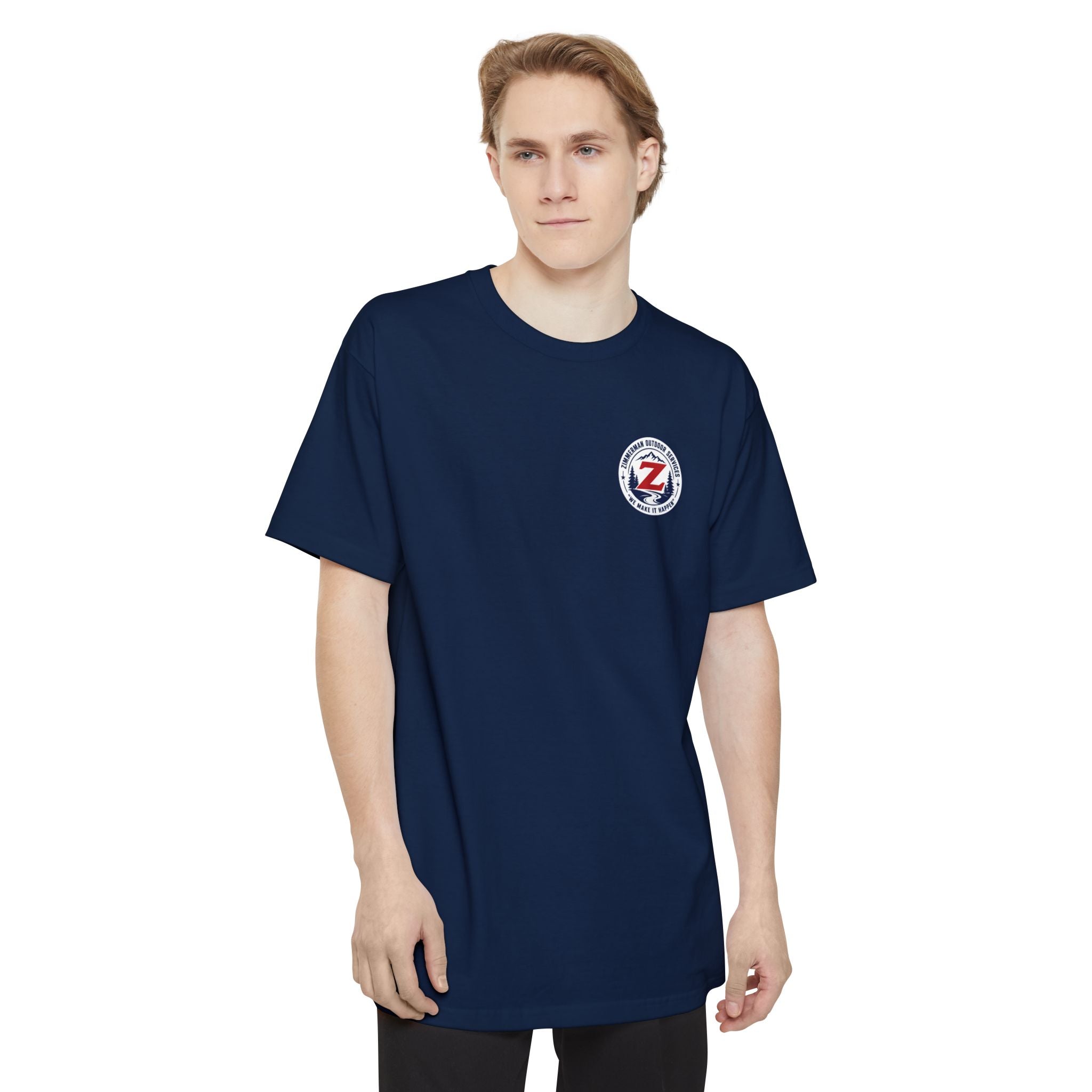 Zimmerman Outdoor Services T-Shirt – Driveway & Excavation Work Tee