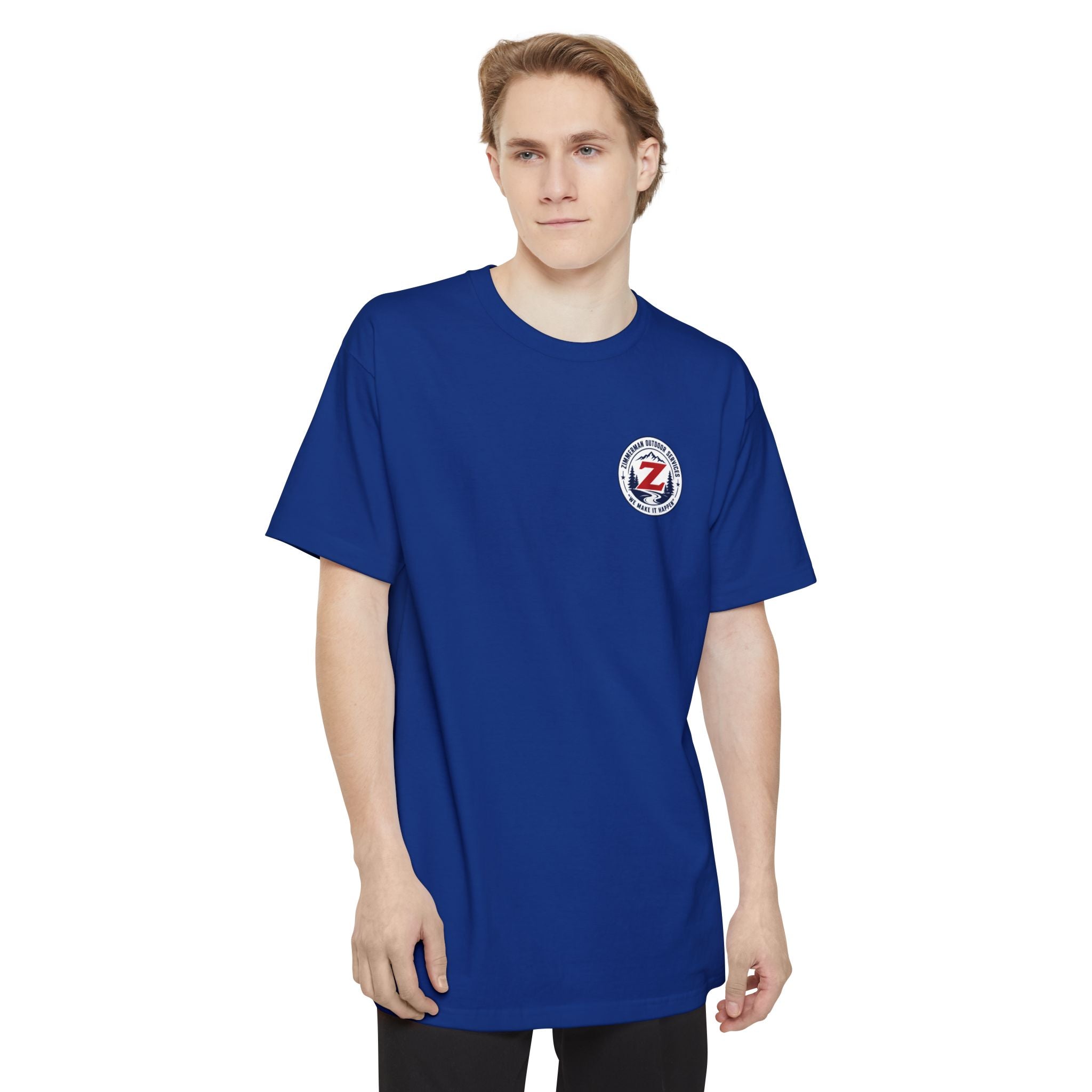 Zimmerman Outdoor Services T-Shirt – Driveway & Excavation Work Tee