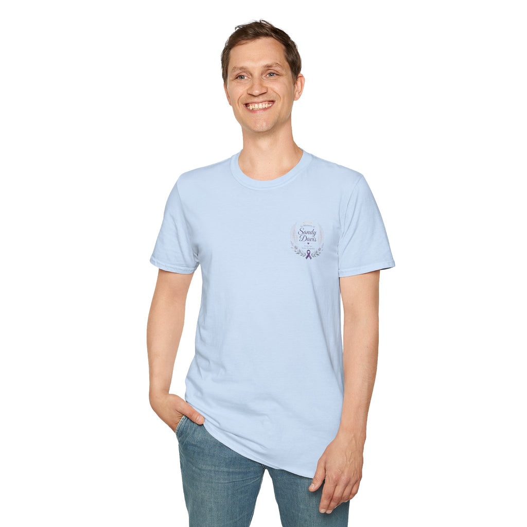 'Sandy Davis' Memorial Ribbon  Tee