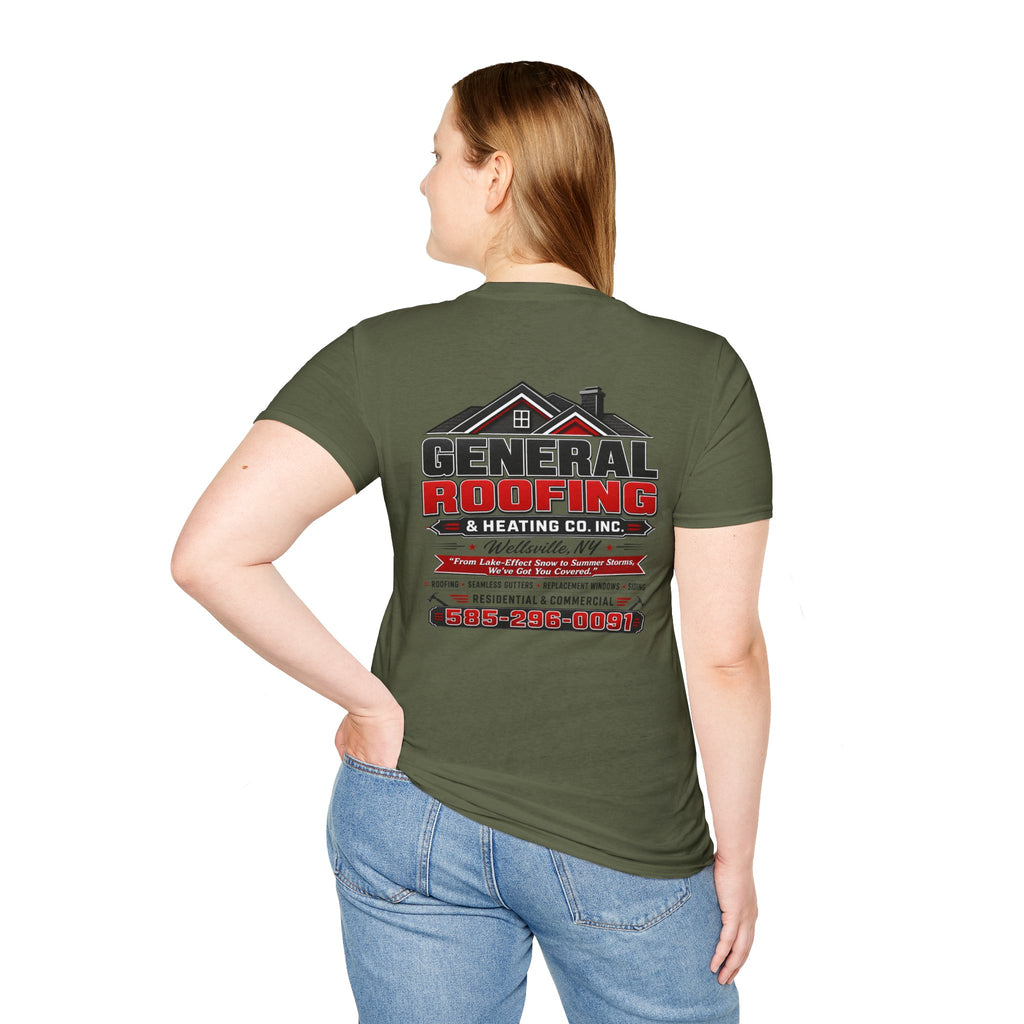 "General Roofing" Logo Tee | Construction Trades Workwear