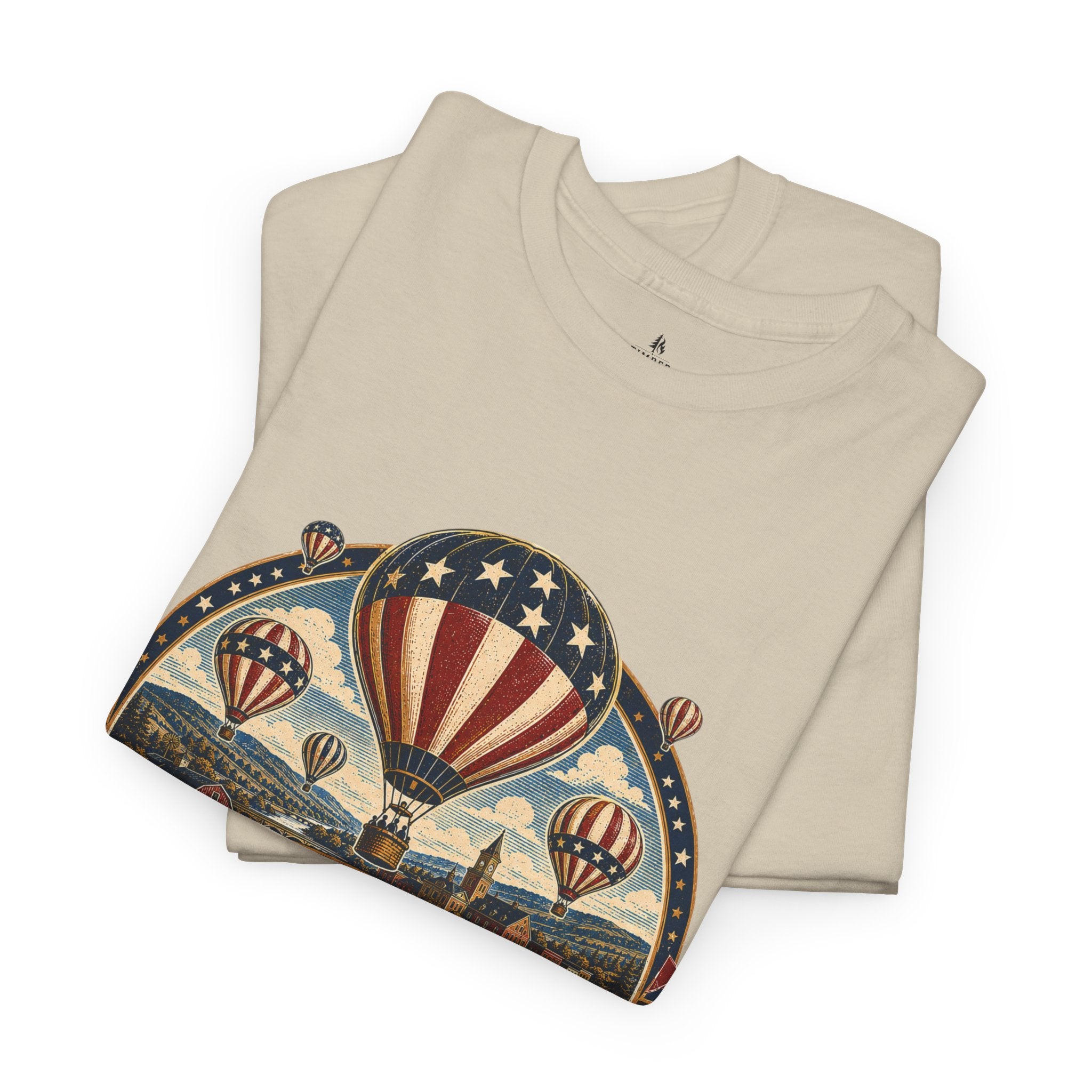 Wellsville NY Balloon Rally 2026 America 250 Vintage Festival T-Shirt