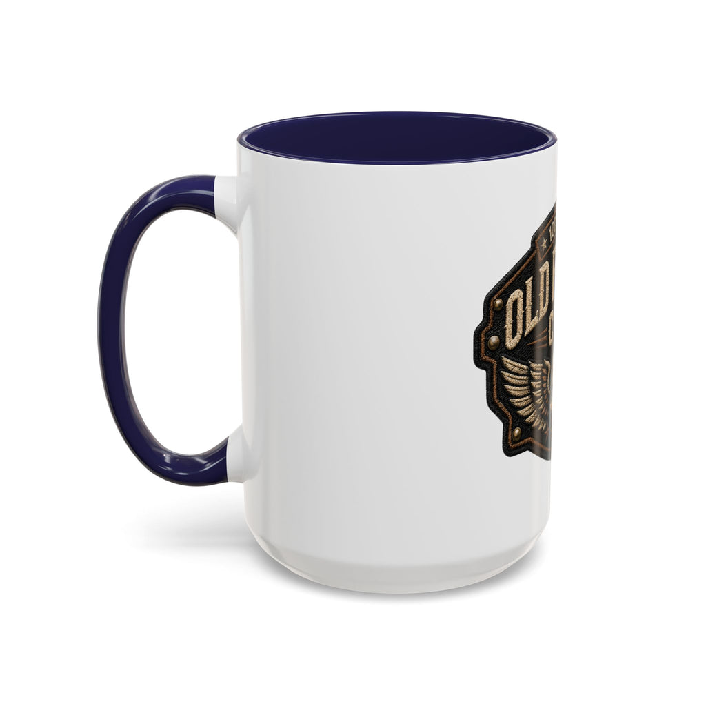 Ceramic Mug — "Old Fuckers Club" Vintage Skull Coffee Cup (11/15oz)
