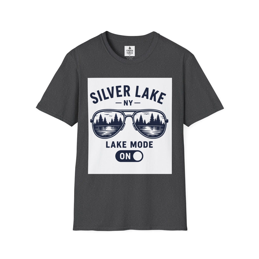 Lake Mode ON Silver Lake Softstyle T-Shirt