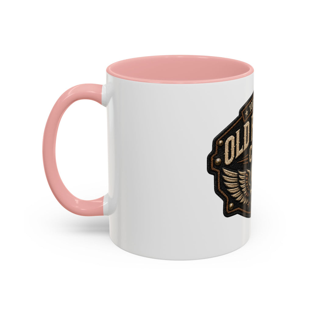 Ceramic Mug — "Old Fuckers Club" Vintage Skull Coffee Cup (11/15oz)