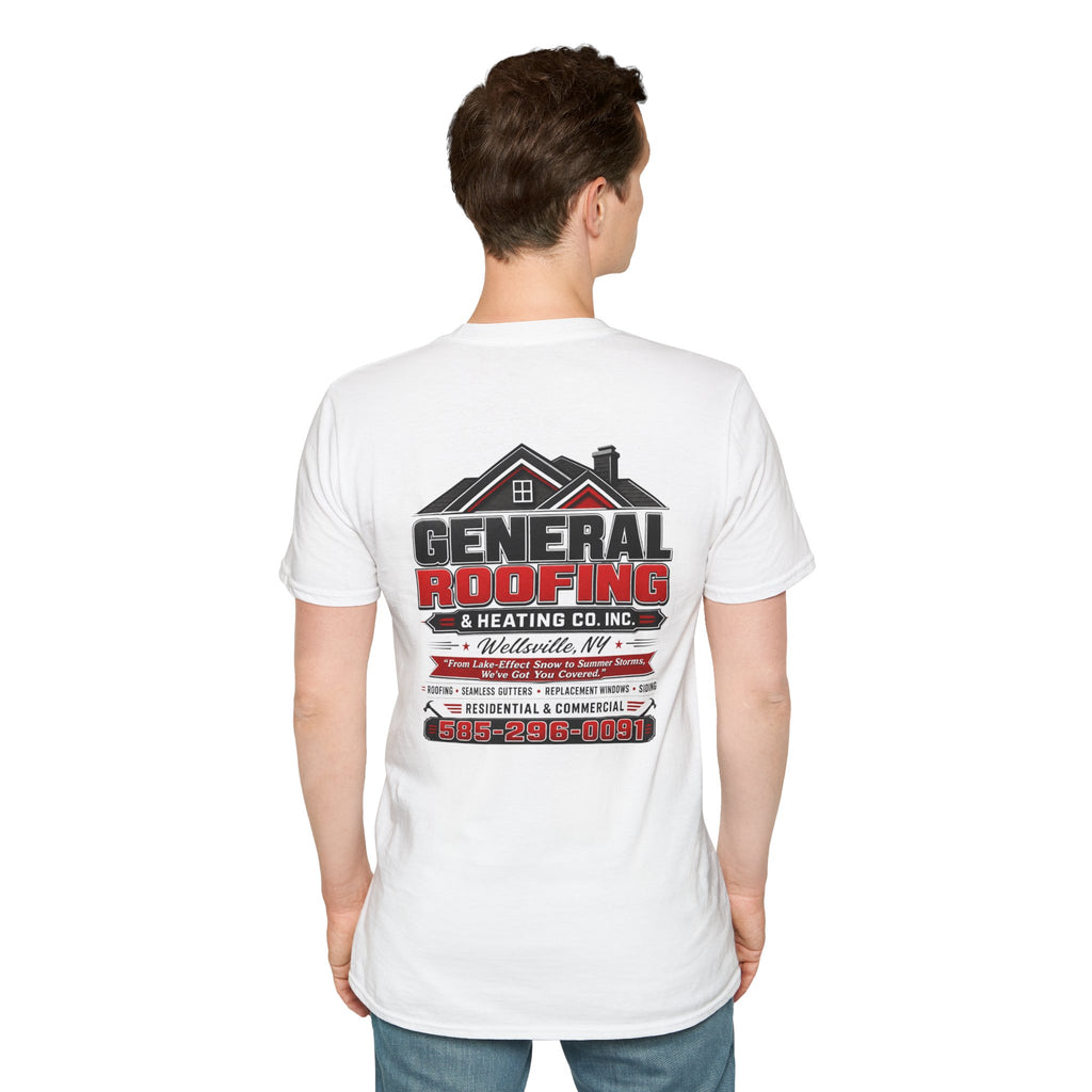 "General Roofing" Logo Tee | Construction Trades Workwear