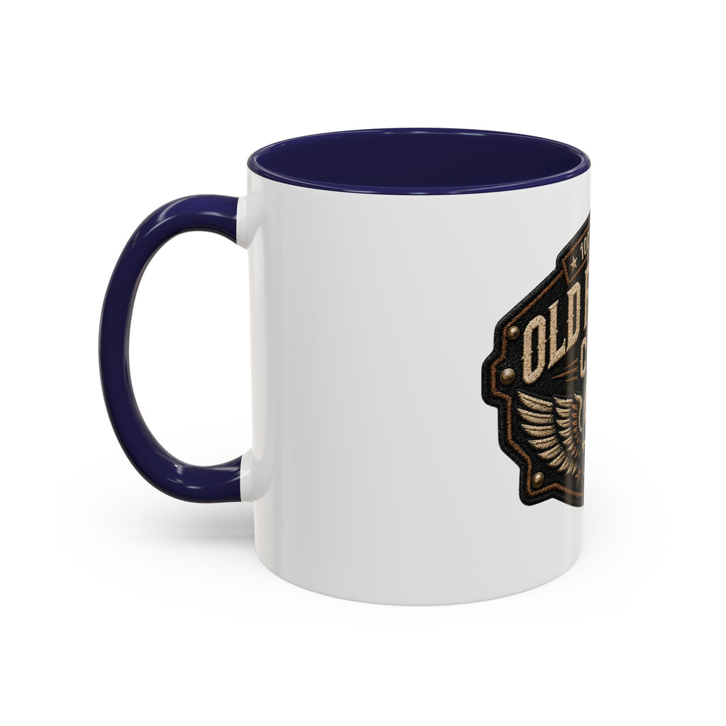 Ceramic Mug — "Old Fuckers Club" Vintage Skull Coffee Cup (11/15oz)