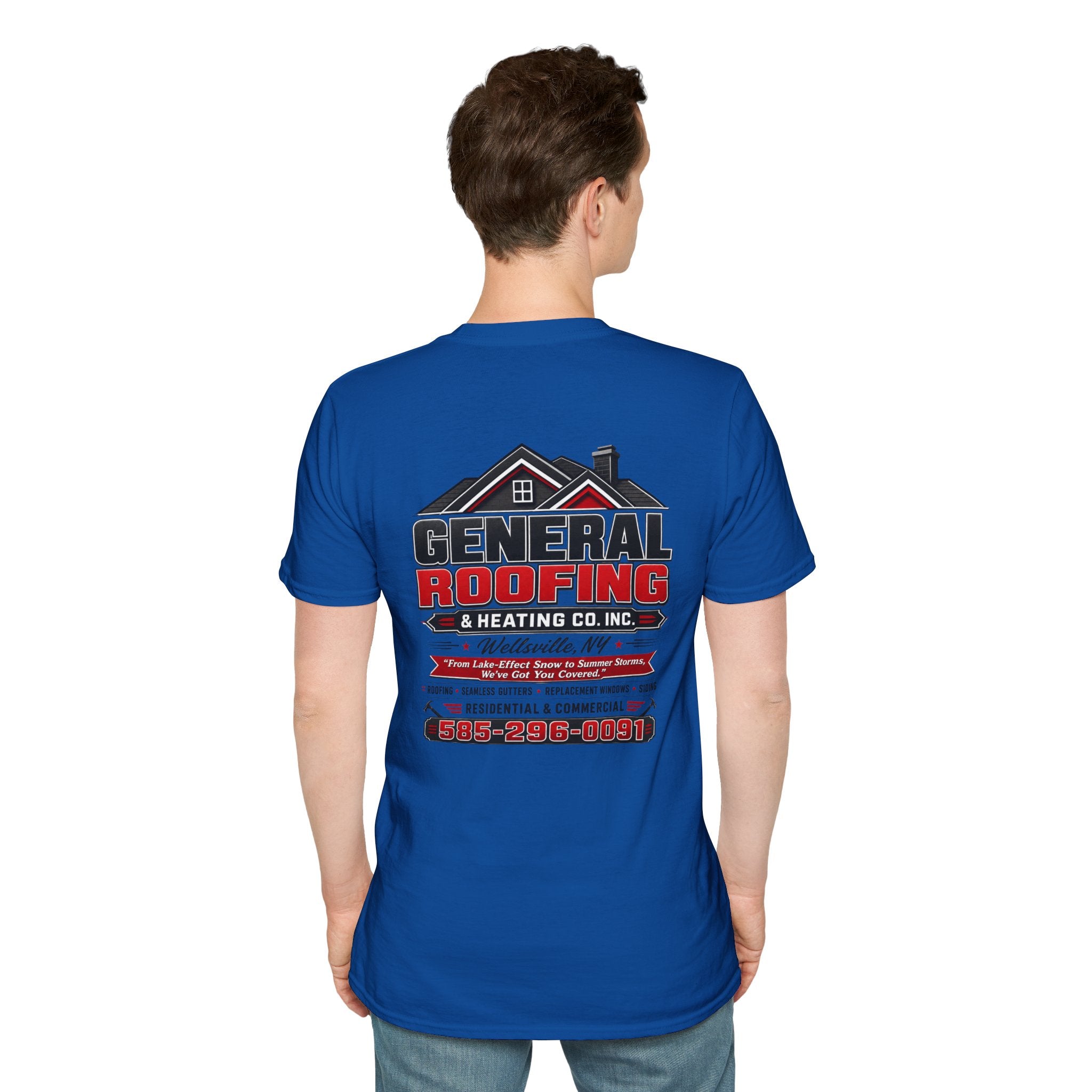 "General Roofing" Logo Tee | Construction Trades Workwear