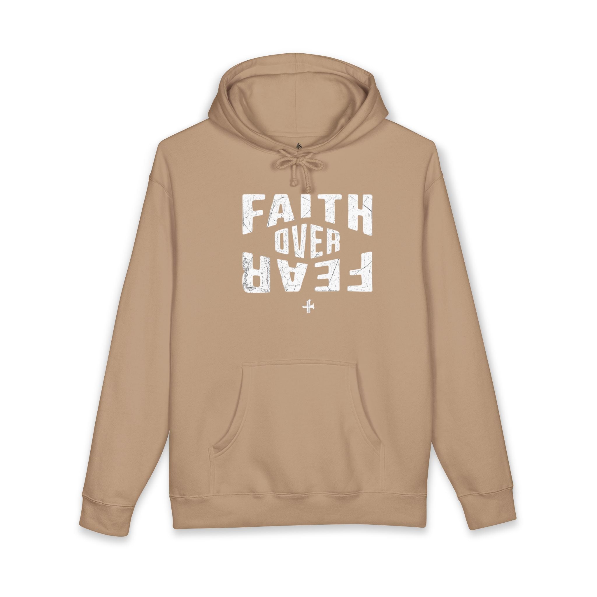 Faith Over Fear Heavyweight Hoodie
