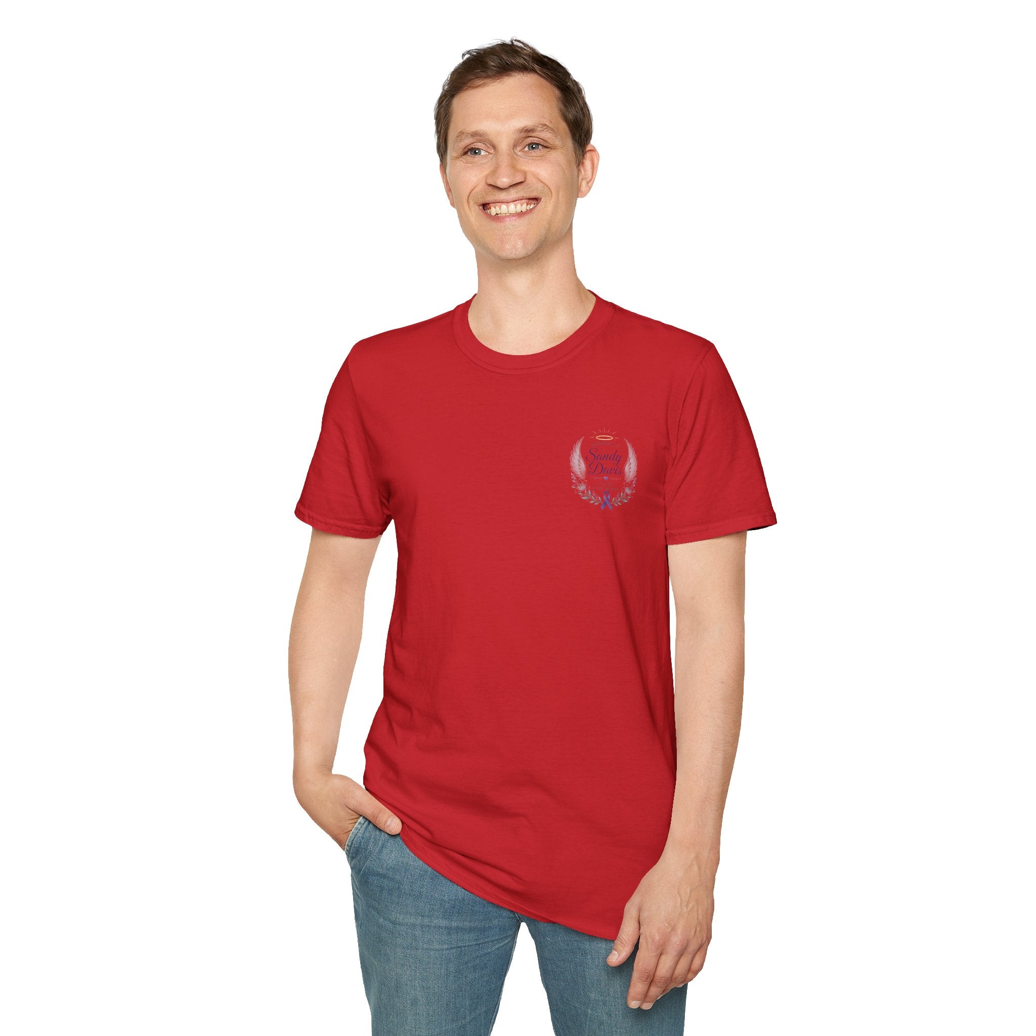 'Sandy Davis' Memorial Ribbon  Tee