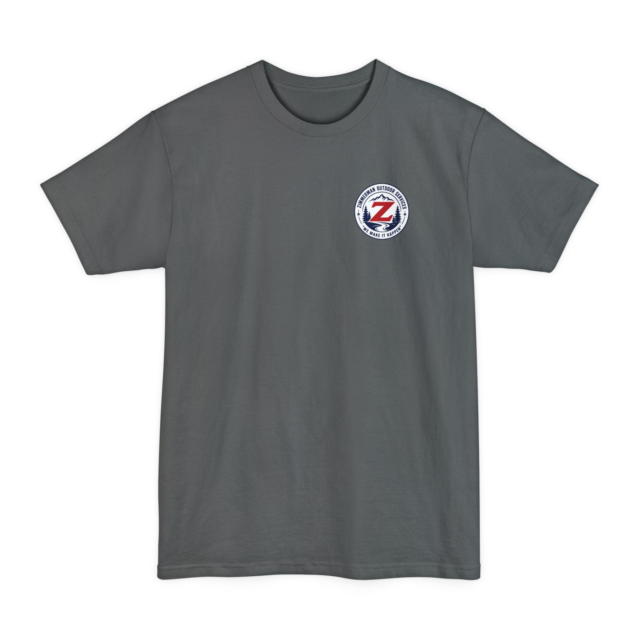 Zimmerman Outdoor Services T-Shirt – Driveway & Excavation Work Tee