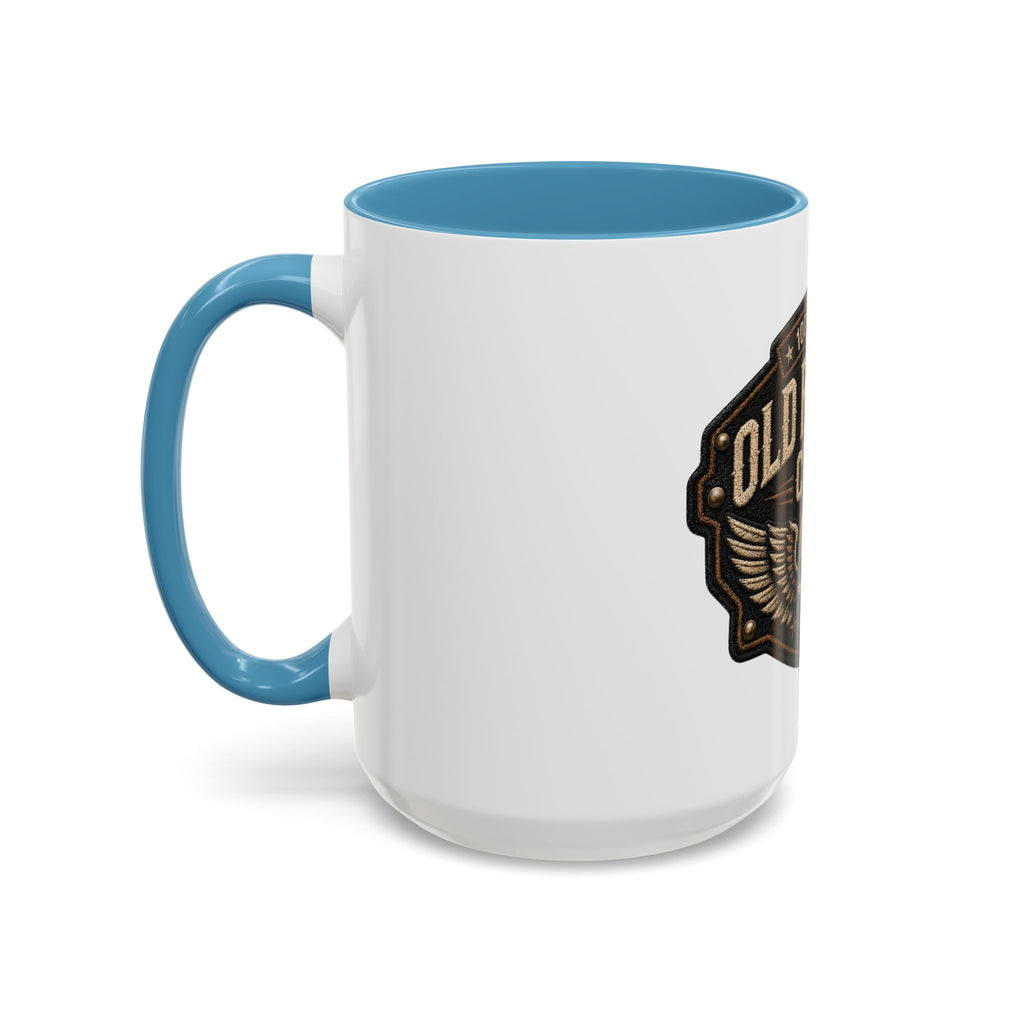 Ceramic Mug — "Old Fuckers Club" Vintage Skull Coffee Cup (11/15oz)