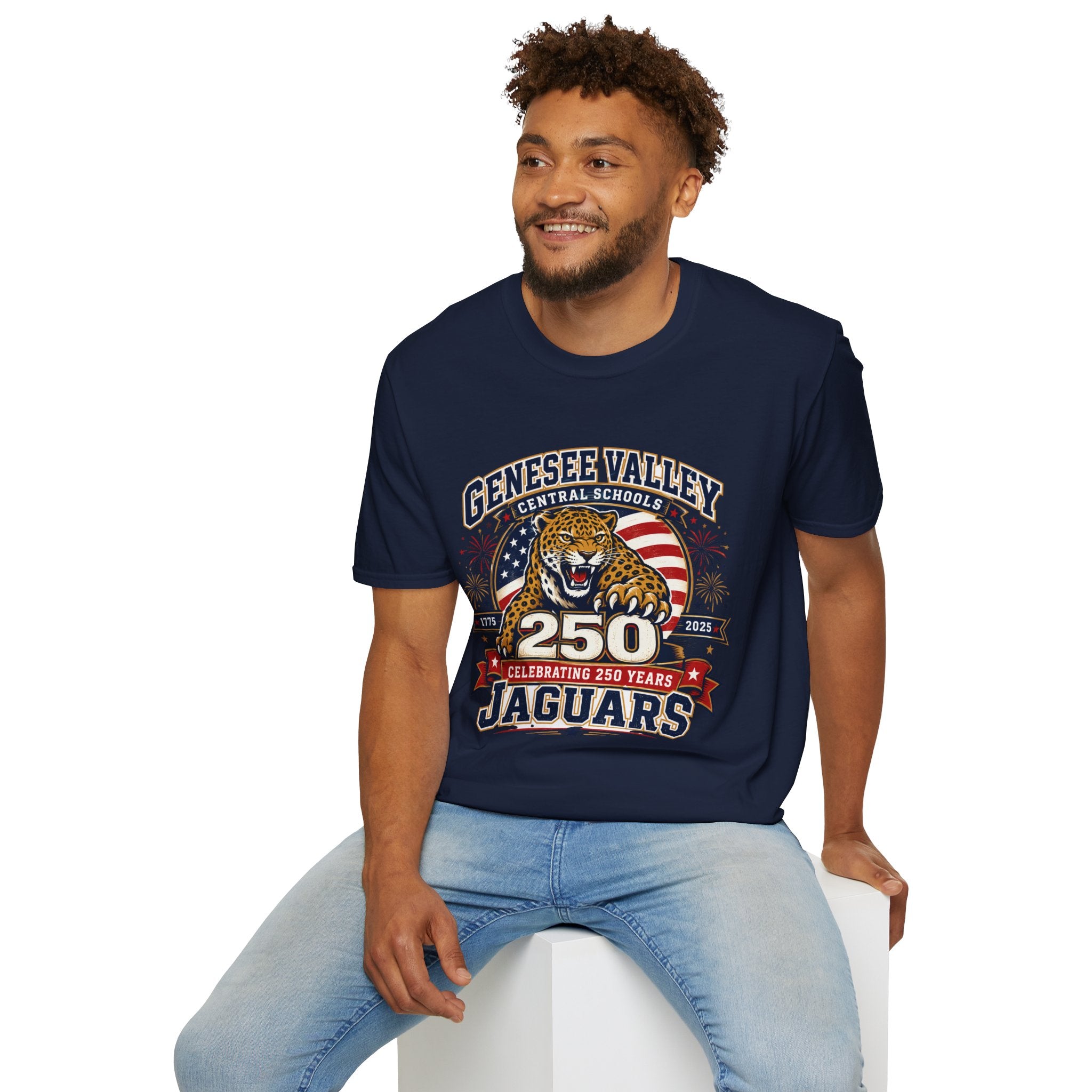 Genesee Valley Jaguars 250th Anniversary T-Shirt