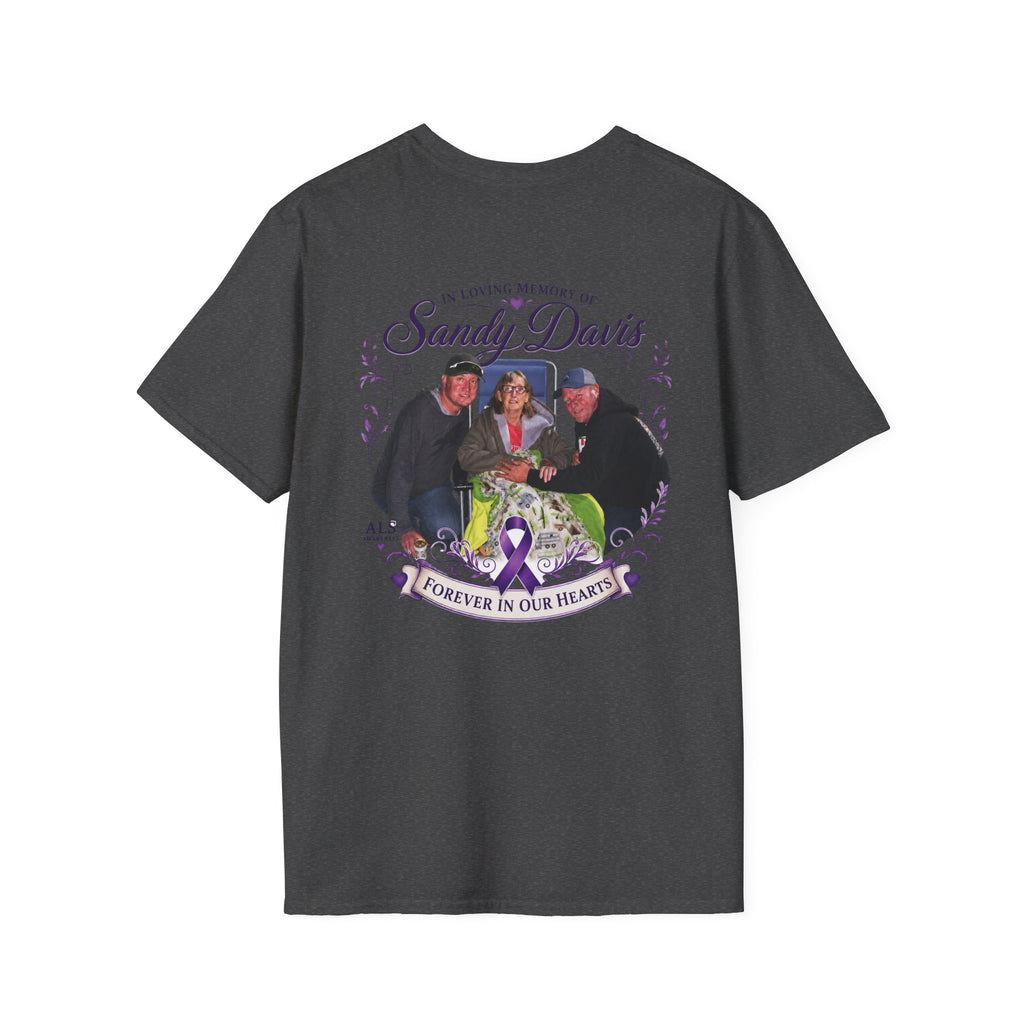'Sandy Davis' Memorial Ribbon  Tee