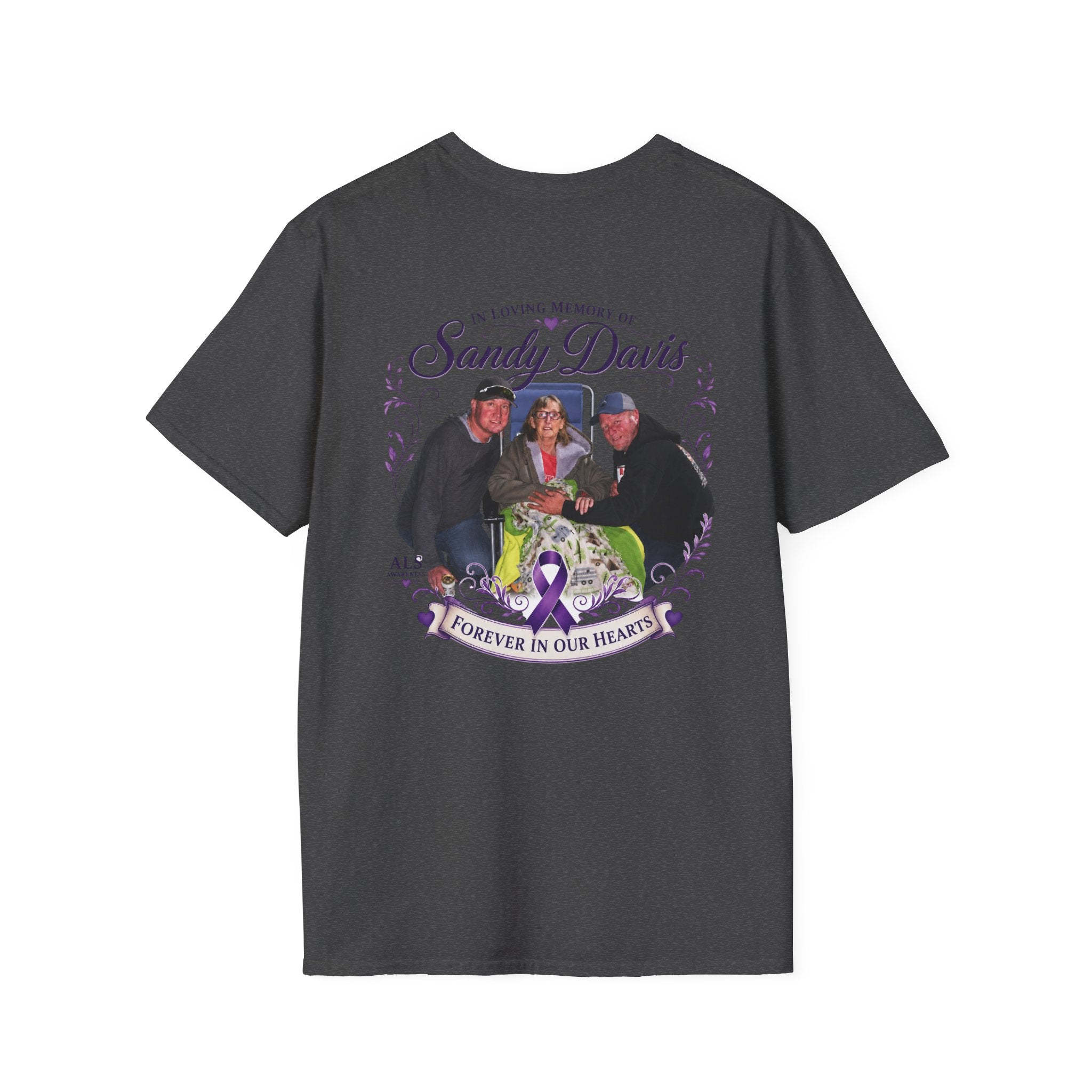 'Sandy Davis' Memorial Ribbon  Tee