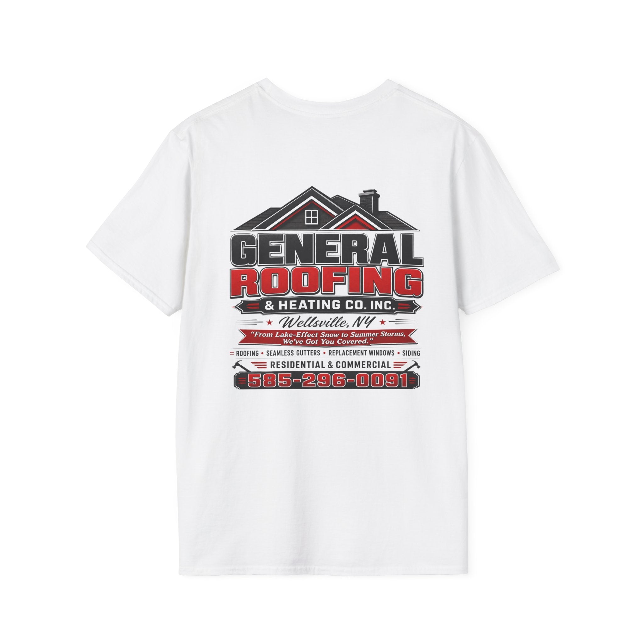 "General Roofing" Logo Tee | Construction Trades Workwear