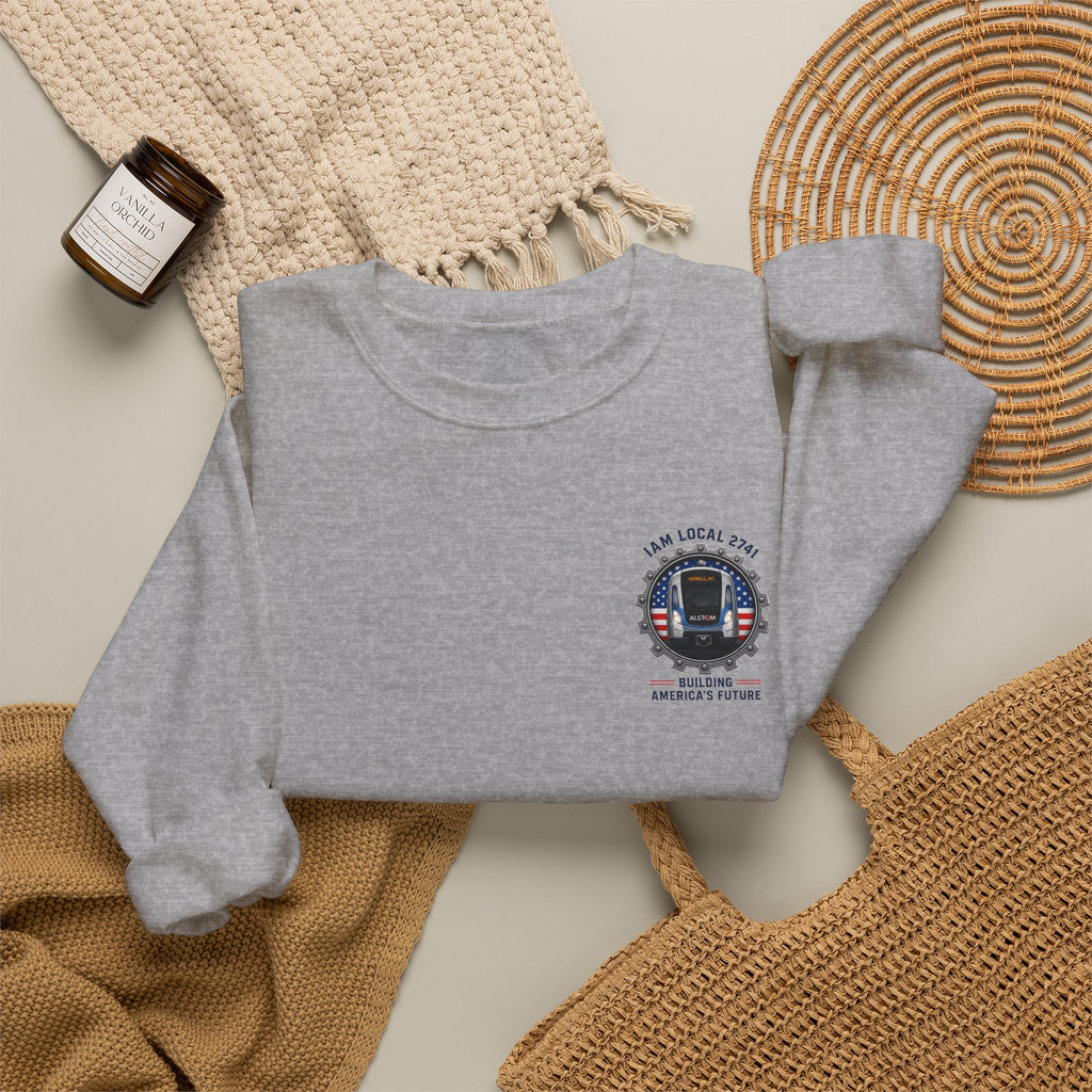 Union Pride Sweatshirt — "I Am Local 2741" 250 Years American Innovators Crewneck