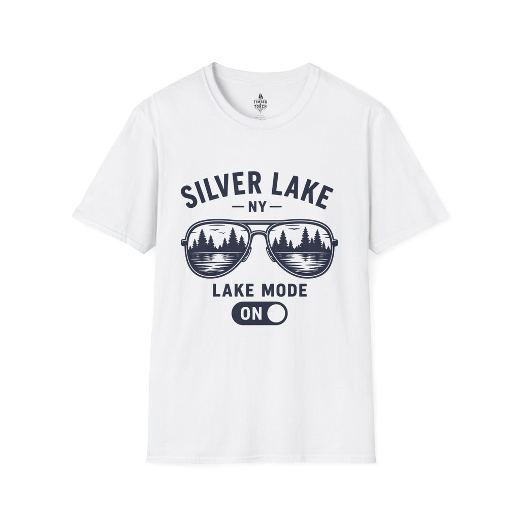 Lake Mode ON Silver Lake Softstyle T-Shirt